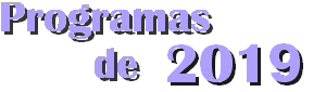 Programas 2019
